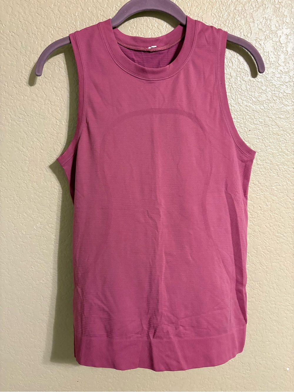 Lululemon Swiftly Breathe Rose Colored Tank Top